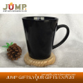 Hot sale eco-friendly ceramic mugs,high quality tall big black ceramic mugs